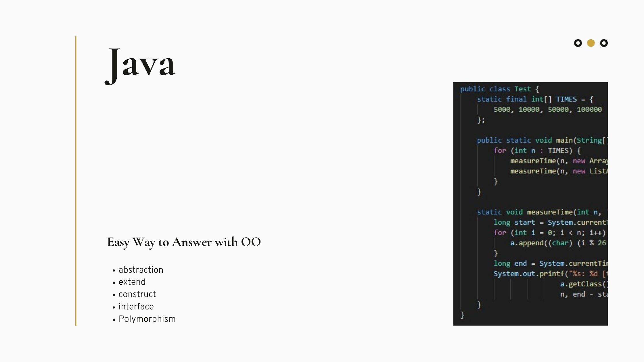 午後問題の歩き方 Java プログラミング問題の楽勝パターン 2 オブジェクト指向 基本情報技術者試験 受験ナビ 午後問題の歩き方 Java プログラミング問題の楽勝パターン 2 オブジェクト指向 基本情報技術者試験 受験ナビ